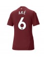 Manchester City Nathan Ake #6 Ausweichtrikot für Frauen 2024-25 Kurzarm